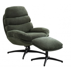 Clarkson Swivel Chair & Footsool